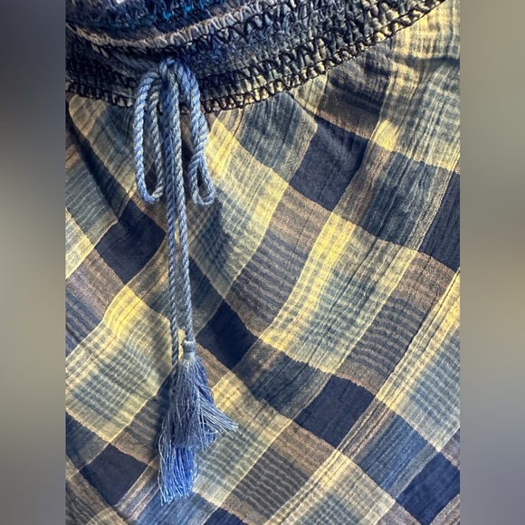 Lauren Ralph Lauren womens top blue off shoulder short sleeve shirt size Medium - Picture 2 of 7